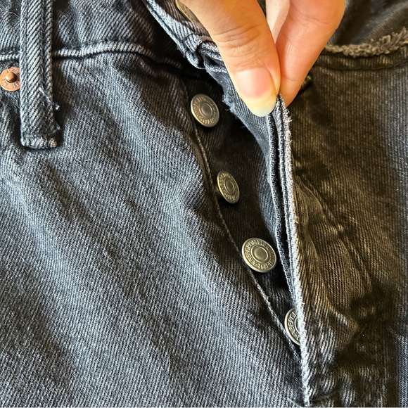 Dad distressed High Rise jeans - size 23 - Picture 5 of 8